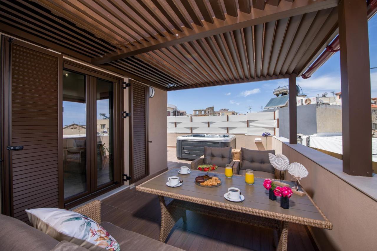 Aretousa Studio Apartment Chania  ภายนอก รูปภาพ